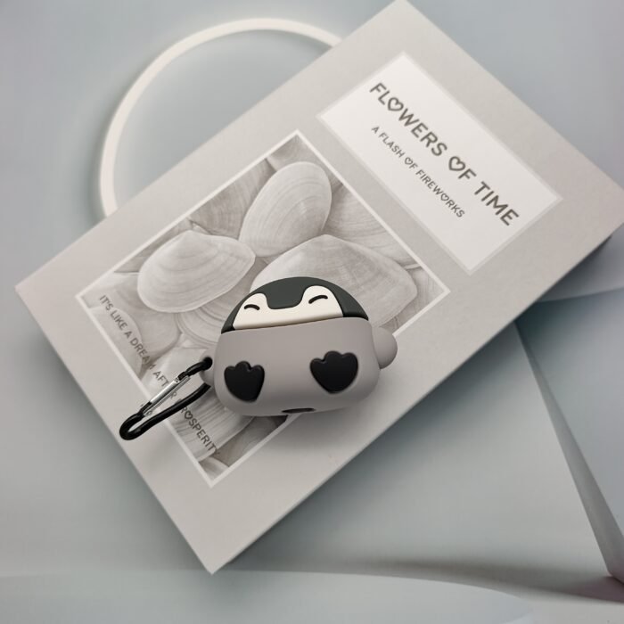 [Penguin Case] Silicone Penguin Protective Case | 1pc for Airpods 3/Pro, Dropproof Headphone Cover, Cute Animal Design, 1/2 Apple Compatible, Durable Protective Accessory - Image 10