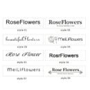 Custom Square Logo Stamp, Personalized Seal for Wedding Invitations, Floral & Store Logos, Office Supplies, Black Ink, English Text, Durable Plastic Material