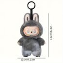 POP MART Labubu 3.0 Enamel Doll Plush Toy - High-Energy Mystery Box Gift with 6 Unique Character Designs, Soft Polyester Fabric, Cute Animal-Themed Accessories for Fans & Collectors, Fan Merchandise, Playful Design, Detailed Craftsmanship
