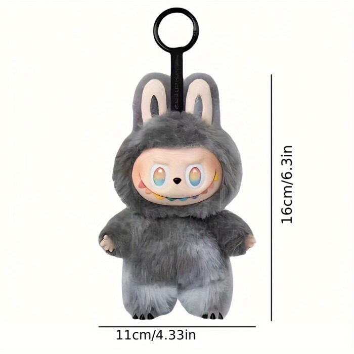 POP MART Labubu 3.0 Enamel Doll Plush Toy - High-Energy Mystery Box Gift with 6 Unique Character Designs, Soft Polyester Fabric, Cute Animal-Themed Accessories for Fans & Collectors, Fan Merchandise, Playful Design, Detailed Craftsmanship - Image 2