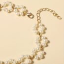 [Retro Minimalist Necklace] Golden-Tone Women's Retro Minimalist Necklace | JQ7221 Imitation Pearl Chain, Lightweight Elegant Clavicle Chain for Daily Wear & Parties | Timeless Versatile Jewelry Gift, Party Accessory, Casual Chic Accessory, Trendy Style, Delicate Craftsmanship, Fashion Lovers