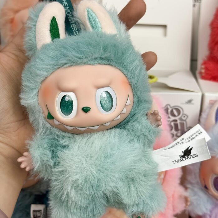 POP MART Labubu 3.0 Enamel Doll Plush Toy - High-Energy Mystery Box Gift with 6 Unique Character Designs, Soft Polyester Fabric, Cute Animal-Themed Accessories for Fans & Collectors, Fan Merchandise, Playful Design, Detailed Craftsmanship - Image 8