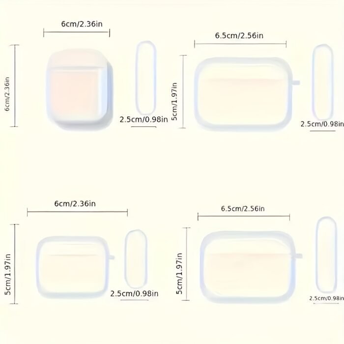Pink donuts suitable for Apple wireless Wireless AirPods Pro 1, 2, 3 earphones silicone protective case for women - Image 3