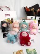 POP MART Labubu 3.0 Enamel Doll Plush Toy - High-Energy Mystery Box Gift with 6 Unique Character Designs, Soft Polyester Fabric, Cute Animal-Themed Accessories for Fans & Collectors, Fan Merchandise, Playful Design, Detailed Craftsmanship