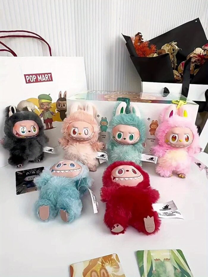 POP MART Labubu 3.0 Enamel Doll Plush Toy - High-Energy Mystery Box Gift with 6 Unique Character Designs, Soft Polyester Fabric, Cute Animal-Themed Accessories for Fans & Collectors, Fan Merchandise, Playful Design, Detailed Craftsmanship - Image 13