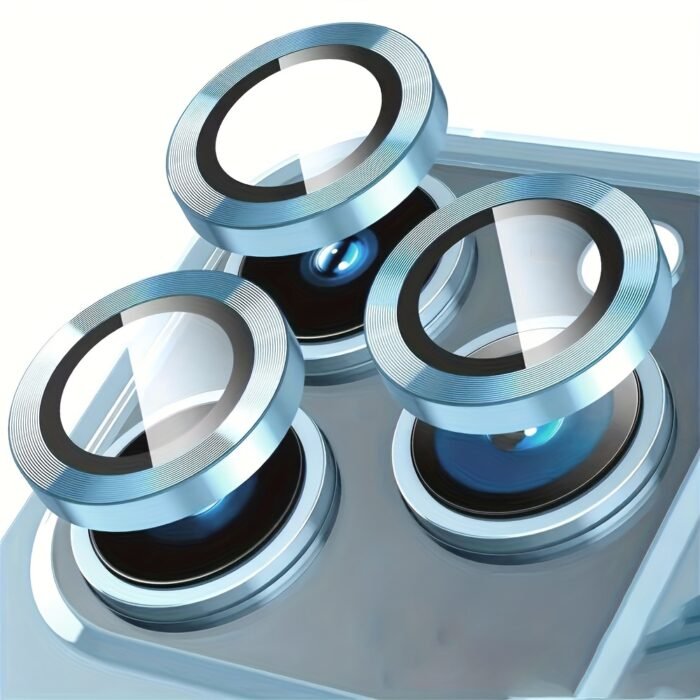 1 Set Camera Protector for iPhone 16 Pro Max, 15 Plus, 14, 13, 12, 11, 15 Pro, 15 Plus, 14 Pro - Durable Tempered Glass, Scratch-Resistant, Easy to Install, Protects Lens from Harm, Accident, and Damag - Image 11