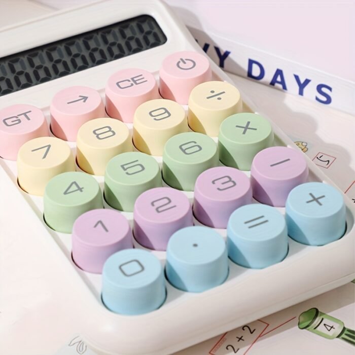[Cute Calculator] Cute Mini Calculator | Office Use Mechanical Keyboard Accounting Small Desk Student Calculator - Image 16