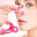 1pc Pink Nose Shaper & Lifter Clip for Women - Comfortable, Easy-to-Use Silicone Nose Corrector Beauty Tool, Non-Electric, Scent-Free