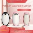 Cute Penguin Lint Roller - Portable, Washable Fabric Debris Remover for Clothes & Home, Easy to Use, No Electricity Needed, Home Cleaning Essentials | Playful Design | Easy Grip Handle, Lint Roller for Clothes