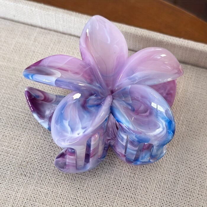 3pcs Summer Fresh Flower Hair Clips Sweet Grass Polka Shark Clip Women'S Party Back Headband Accessories - Image 7