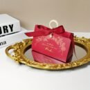 20pc Small And Large Multi-colored Hot Stamping Paper Gift Boxes, European-style Triangular Pearl Floral Hand-held Candy Boxes, Muffins, Candles, Jewelry Gift Packaging Boxes For Mother's Day, Weddings, Birthdays, Anniversaries, And Holiday Parties.