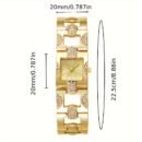 [Luxury Watch] Watch for Women | Luxury Casual Fashion | Square dial | Simple | Women