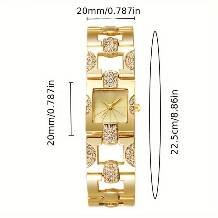 [Luxury Watch] Watch for Women | Luxury Casual Fashion | Square dial | Simple | Women - Image 9
