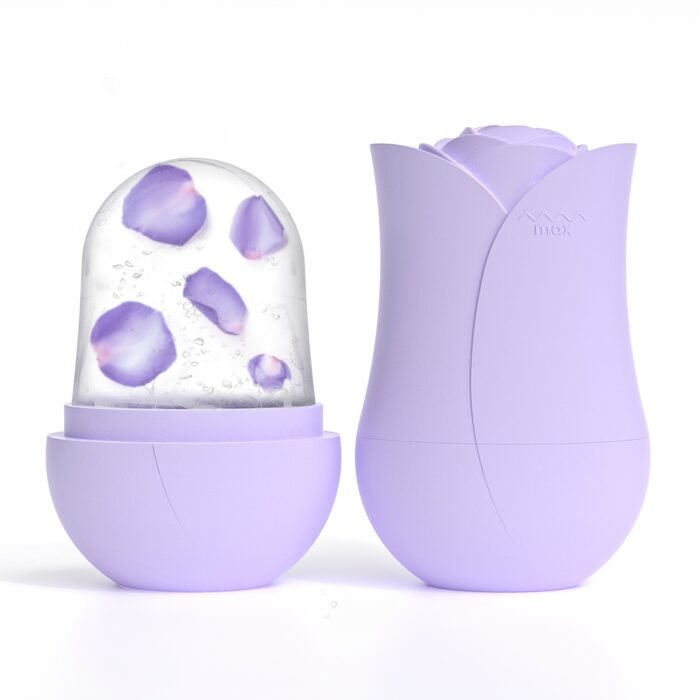 1pc XKMIESS Silicone Ice Roller for Face – 3D Rose Flower Design, Manual Cooling Facial Massager, Oil-Free Skin Care Tool for Refreshing & Soothing Skin, Face Massage Tool | Elegant Design | Silicone Material, Facial Massage Tool - Image 10
