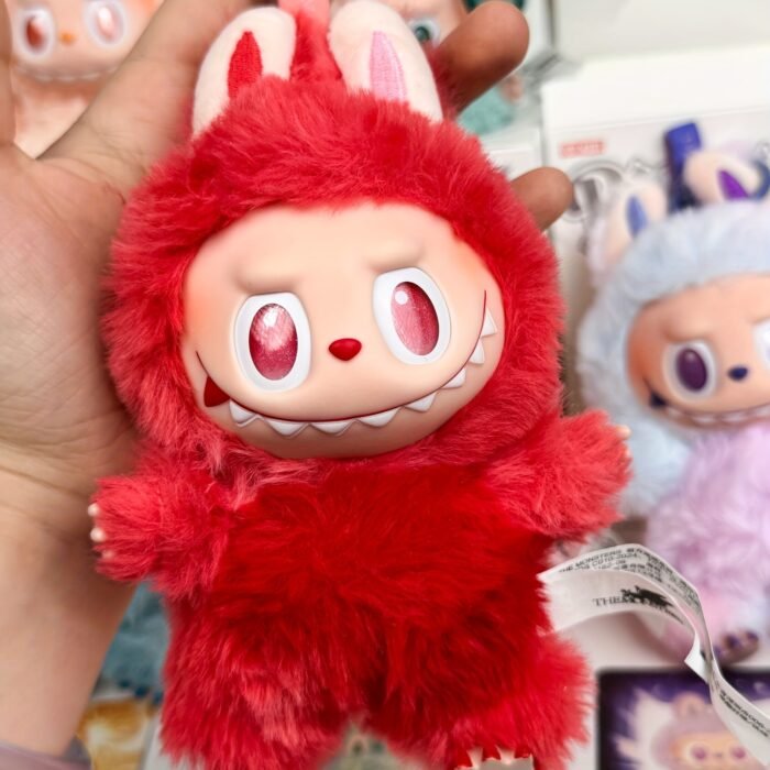 POP MART Labubu 3.0 Enamel Doll Plush Toy - High-Energy Mystery Box Gift with 6 Unique Character Designs, Soft Polyester Fabric, Cute Animal-Themed Accessories for Fans & Collectors, Fan Merchandise, Playful Design, Detailed Craftsmanship - Image 10
