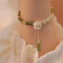 1 Women'S Fashion Bracelet New Chinese Retro Bamboo Lily of The Valley Bracelet