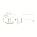 Chic Polygon Metal Frame Blue Light Blocking Glasses - Stylish Transparent Lens Eyewear for Women, Rose Golden Accents, Full-Rim Design, Perfect for Casual Outfits