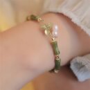 1 Women'S Fashion Bracelet New Chinese Retro Bamboo Lily of The Valley Bracelet