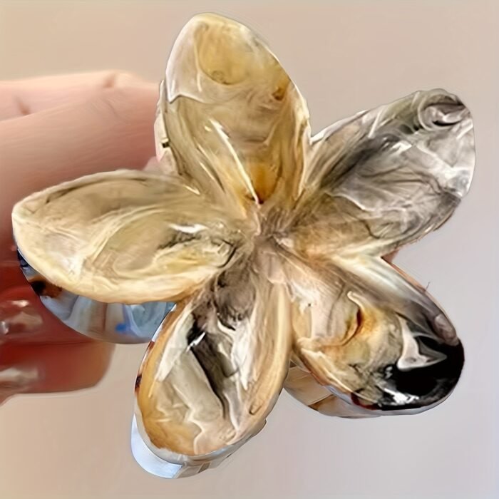 3pcs Summer Fresh Flower Hair Clips Sweet Grass Polka Shark Clip Women'S Party Back Headband Accessories - Image 4