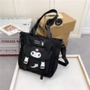 Sanrio cartoon cute shoulder bag, crossbody tote bag,, high, college students' class tutoring bag, bag, handbag, Valentine's Day gift