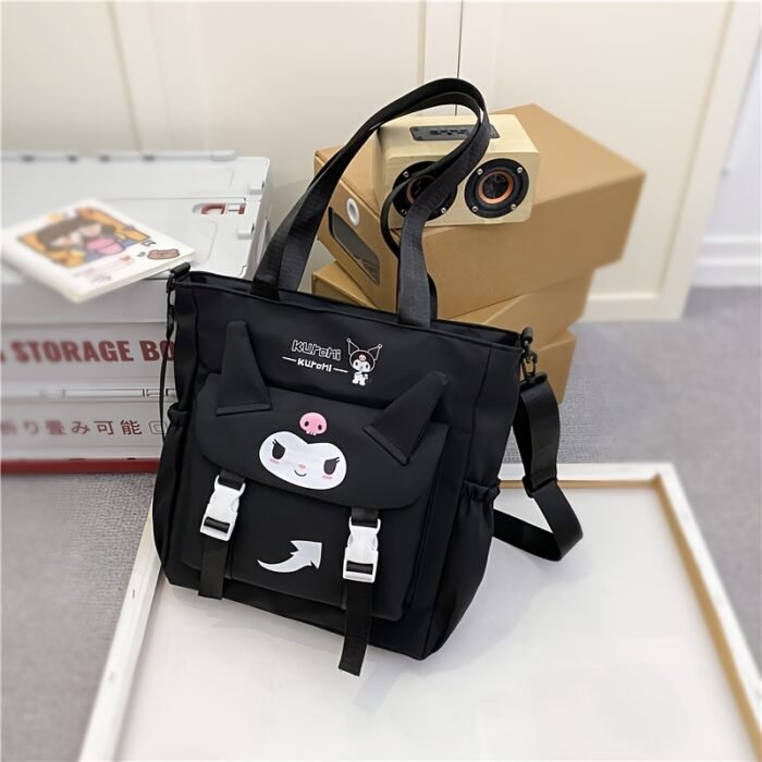 Sanrio cartoon cute shoulder bag, crossbody tote bag,, high, college students' class tutoring bag, bag, handbag, Valentine's Day gift - Image 14