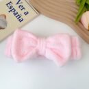 Ladies' Facial Headband Multiple Options - 1pc Towel Cloth Headband 2pcs Set Wristband, for Washing Face, Skincare, Makeup, Bowknot Spa Hairband, Preventing Liquid Overflowing from Arms