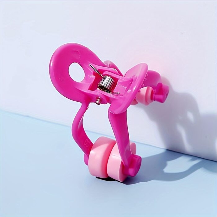 1pc Pink Nose Shaper & Lifter Clip for Women - Comfortable, Easy-to-Use Silicone Nose Corrector Beauty Tool, Non-Electric, Scent-Free - Image 2