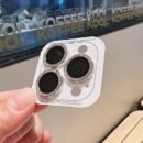 Shiny Diamond iPhone 16 15 14 13 12 11 Pro Max Camera Lens Protector, Protective Case