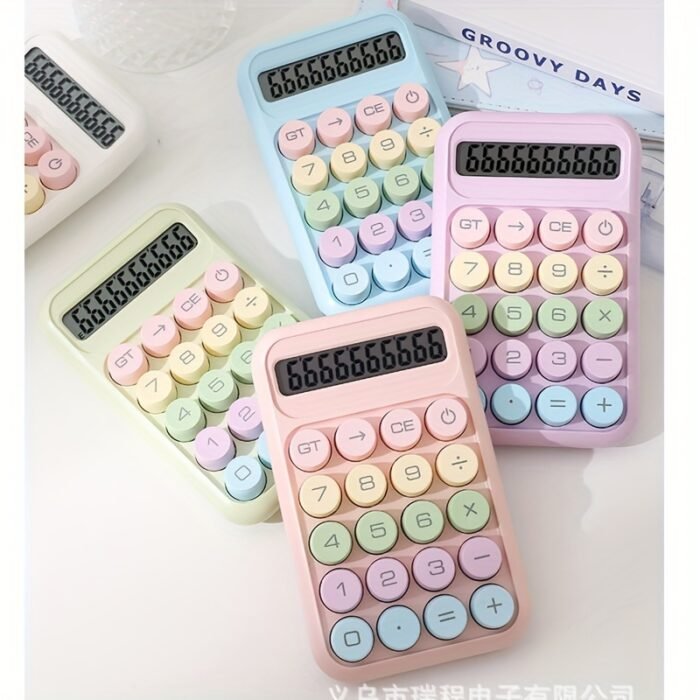 [Cute Calculator] Cute Mini Calculator | Office Use Mechanical Keyboard Accounting Small Desk Student Calculator - Image 9
