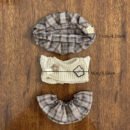 [Cute Dress] Mini Doll Clothes Set | for 17cm Labubu Dolls | Cute Dress Up Accessories