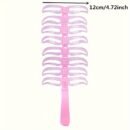 Low Allergenic 8-Piece Eyebrow Stencil Set - Silicone Brushes, ABS Plastic Handles - Perfect for All Skin Types