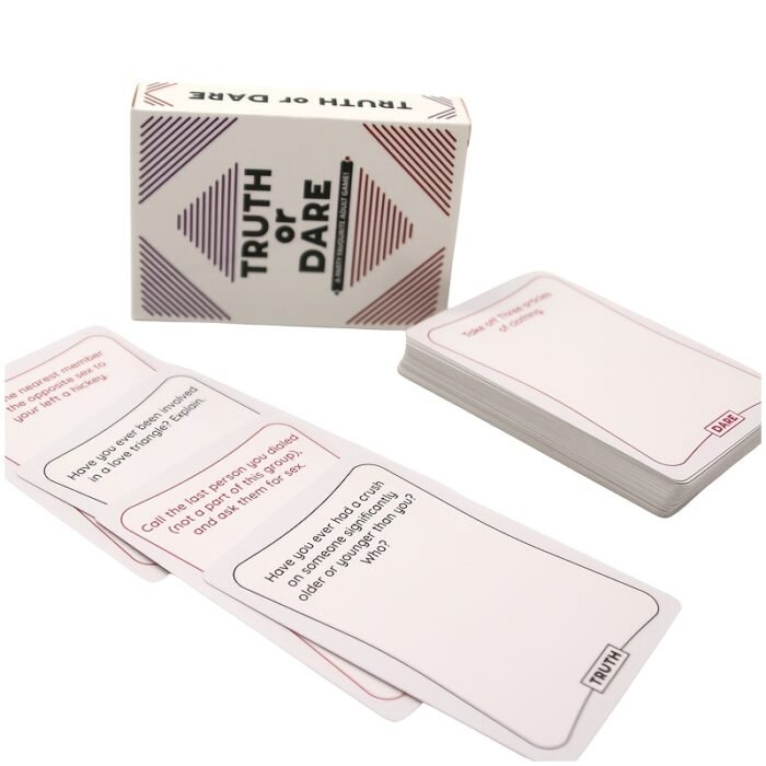 Truth or Dare: Ultimate Party Card Game for Adults – Fun Conversation Starter, Brain-Boosting & Exciting Tabletop Adventure, Perfect Holiday Gift for Parties & Social Gatherings, Party Games for Grown Ups - Image 8