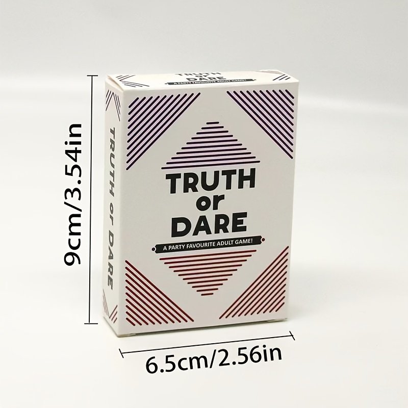 Truth or Dare: Ultimate Party Card Game for Adults – Fun Conversation Starter, Brain-Boosting & Exciting Tabletop Adventure, Perfect Holiday Gift for Parties & Social Gatherings, Party Games for Grown Ups
