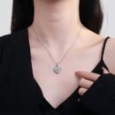 Elegant Openable Heart Necklace for Women - Sparkling -Accented White Golden Plated Jewelry with Adjustable Chain, Versatile for Daily Wear & Vacations, Year-Round Luxury Accessory, Vacation Accessories, Sophisticated Design, Fine Craftsmanship, Fashion Lovers