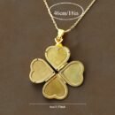 DIY Handmade Pendant Necklace, Vintage Three-dimensional Heart-shaped Multi-layer Photo Box Photo Frame Pendant Copper Jewelry Memorial Gift
