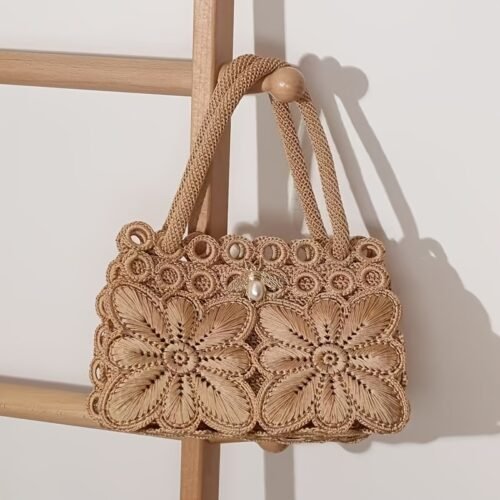[6pcs Plastic Butterfly] 6pcs Plastic Butterfly Flower Piece | DIY Fleece Accessories for Crochet Bags, Cushions, Hand-woven Accessories