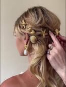3pcs Elegant Metal Shell Starfish Hair Clips for Women, Non-Slip Bangs Clips, Side Clips, Delicate Hairpins, Versatile Hair Accessories, Mother's Day, Back-to- Season, Thanksgiving, Christmas Party Holiday Gifts