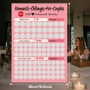 104pcs Couples' Scratch-Off Game Cards - Romantic, Fun for Bonding, Indoor/Outdoor | Surprise Suggestions