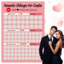 104pcs Couples' Scratch-Off Game Cards - Romantic, Fun for Bonding, Indoor/Outdoor | Surprise Suggestions