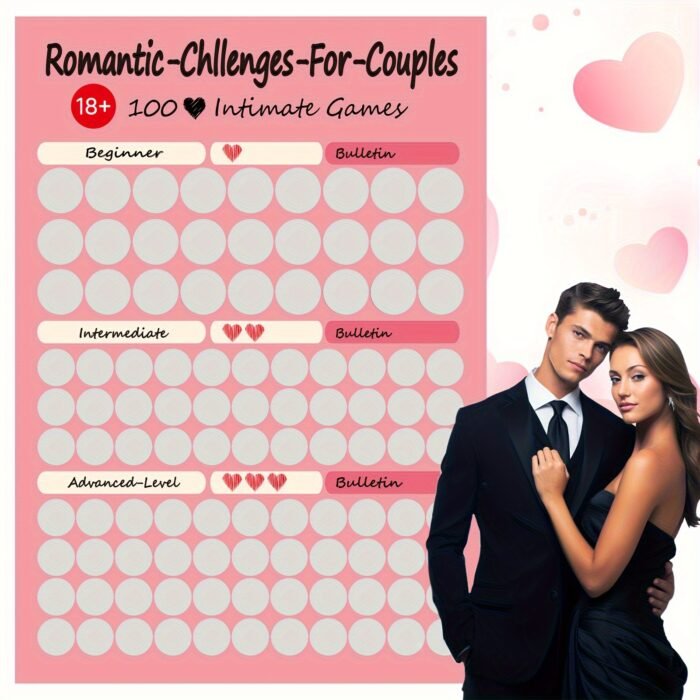 104pcs Couples' Scratch-Off Game Cards - Romantic, Fun for Bonding, Indoor/Outdoor | Surprise Suggestions - Image 7