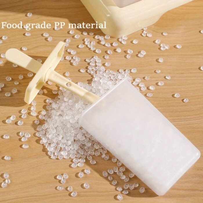 9-Cavity Reusable BPA-Free Popsicle Mold - Easy Release Non-Stick Ice Cream Maker for Homemade Frozen Treats, 9 Uniform Popsicles with Ergonomic Handles, Perfect for Family Desserts & Summer Snacks, Silicone Popsicle Mold, Kitchen Essentials, Family Dessert Maker, Polypropylene Construction - Image 10