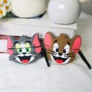[Tom & Jerry Earbuds Case] Compatible with AirPods Pro & Pro 2, Cute Cartoon Shell Design, Portable, Official Warner Bros. Licensed Accessory, 1pc