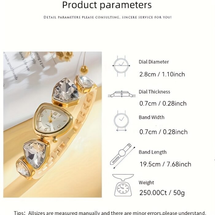 New Women's Watch with Minimalist Multicolor Elegant Dial, Alloy Quartz Movement, Suitable for Daily Wear and Birthday Gift Choice - Image 8