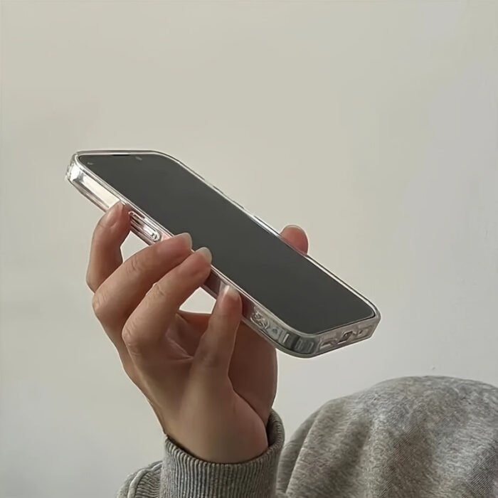 A Brand New Pink Gradient Water Ripple Phone Case Suitable for iPhone 11/12/13/14/15/16, Including iPhone 16/15/14/13/12/11 Pro Max, XS/XR/X/7/8, Made of TPU with a Transparent White Mixed Color - Image 7