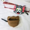 [Tom & Jerry Earbuds Case] Compatible with AirPods Pro & Pro 2, Cute Cartoon Shell Design, Portable, Official Warner Bros. Licensed Accessory, 1pc