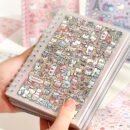 16 Sheets Cute Animal Stickers Notebook - Adorable Cartoon Animal Designs, Self-Adhesive, Mixed Colors, Perfect for Scrapbooking, DIY Projects, and Personalizing Gifts, Scrapbooking Supplies|Playful Design|Glossy Finish