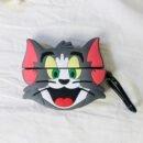 [Tom & Jerry Earbuds Case] Compatible with AirPods Pro & Pro 2, Cute Cartoon Shell Design, Portable, Official Warner Bros. Licensed Accessory, 1pc
