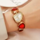 New Women's Watch with Minimalist Multicolor Elegant Dial, Alloy Quartz Movement, Suitable for Daily Wear and Birthday Gift Choice