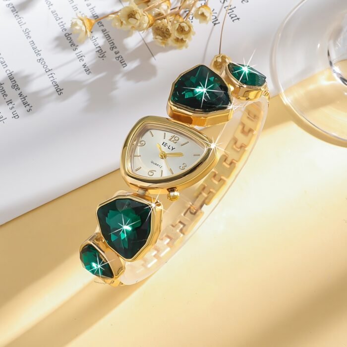 New Women's Watch with Minimalist Multicolor Elegant Dial, Alloy Quartz Movement, Suitable for Daily Wear and Birthday Gift Choice - Image 6