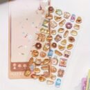 2-Pack, 5-Pack Cute Cartoon 3D Stickers, Suitable for Mobile Phones, Laptops and Tablet Decoration - DIY Style, Multicolor